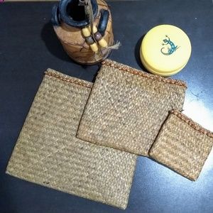 Vintage 3-piece purse